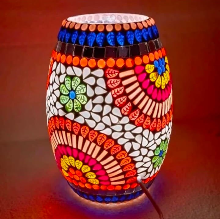 Dholak Shaped Lamps