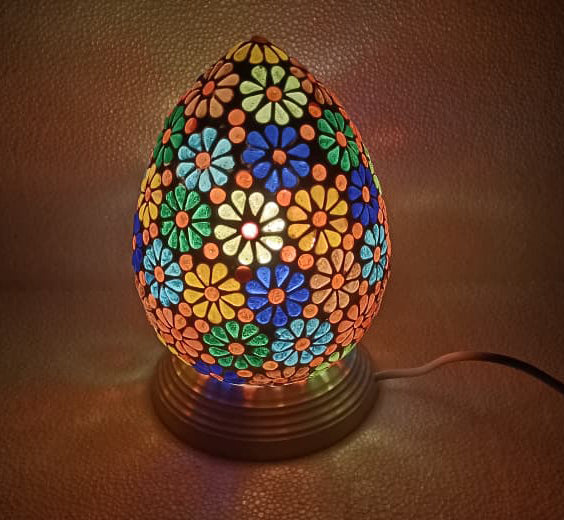 Egg Shaped Table Lamp