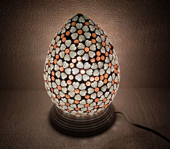 Egg Shaped Table Lamp